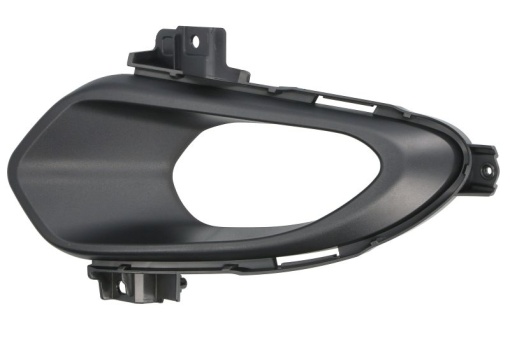Grila ventilatie bara fata dreapta (cu orificii lampa ceata, abs, negru, BASIS) potrivit KIA CEED II JD 05.12-06.15