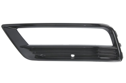 Grila ventilatie bara fata stanga (cu orificii lampa ceata, cu orificii senzor parcare, abs, negru lucios, R-LINE) potrivit VW GOLF VII 08.12-03.17