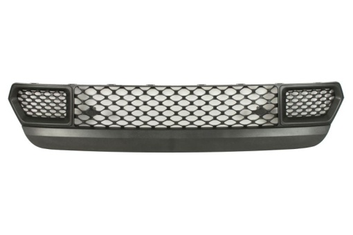 Grila ventilatie bara protectie (cu orificii senzor parcare, plastic, argintiu) potrivit JEEP COMPASS II 04.21-