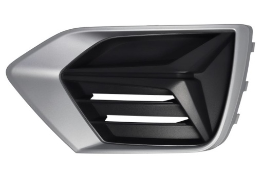 Grila ventilatie bara protectie fata dreapta (negru/lucios/gri) potrivit AUDI Q3 F3 07.18-