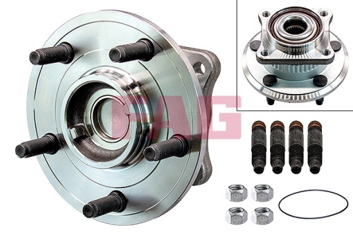 Kit rulmenti roata Spate Dreapta/Stanga (cu mufa) (x165) potrivit JEEP COMMANDER, GRAND CHEROKEE III 3.0D-6.1 10.04-10.11