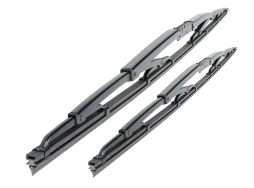Lamela stergator fata (blister, 1 set=2buc) cadru cu spoiler NR. 584S TWIN 530/475mm