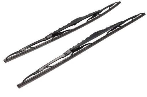 Lamela stergator fata (la cutie, 2 buc) cadru cu spoiler NR. 657S TWIN 650/650mm
