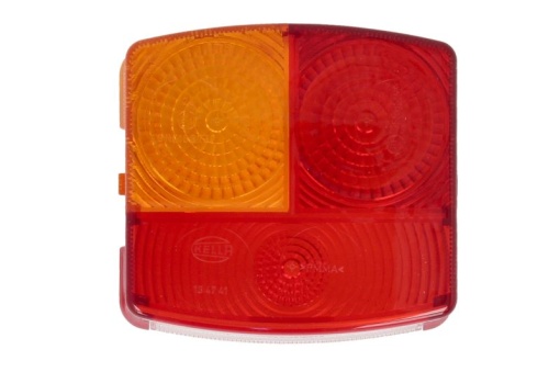 Lentila far Stanga (P21W/R10W, Dispersor lampa etansata in spate) potrivit DEUTZ FAHR D, DX 01.68-