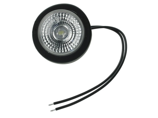 Lumina clarificare lumini stanga/dreapta, forma: rotund, alb, LED, 12/24V