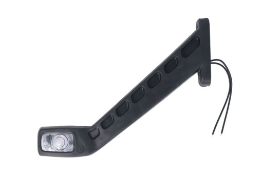 Lumina delimitare dreapta, forma: dreptunghiular, portocaliu/rosu/alb, LED pe brațul lung, 12/24V