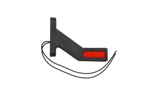 Lumina delimitare stanga, portocaliu/rosu/alb, LED lungime cablu 240mm, pe brațul mediu-lung, 12/24V (tip: neon)