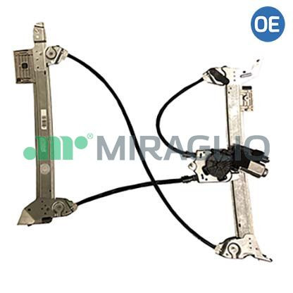 Macara geam Fata Dreapta (electric, cu motor, numar de usi: 2) potrivit RENAULT MEGANE II 09.03-12.09