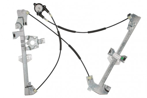 Macara geam Fata Dreapta (electric, fara motoras, numar de usi: 2) potrivit CITROEN BERLINGO, BERLINGO MULTISPACE, BERLINGO/MINIVAN; PEUGEOT PARTNER, PARTNER ORIGIN, PARTNER TEPEE 05.96- - Img 1