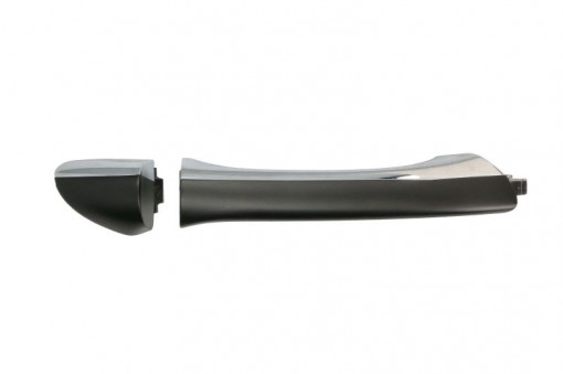 Maner usa Fata Dreapta exterior, crom/negru potrivit MERCEDES Clasa E T-MODEL S211, E VF211, E W211 1.8-6.2 2002-2009 - Img 1