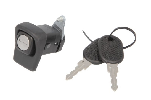 Maner usa Fata Dreapta/Stanga (extern, cu incuietoare, negru) potrivit FIAT PANDA, PANDA/HATCHBACK 0.65-1.3D 10.80-07.04