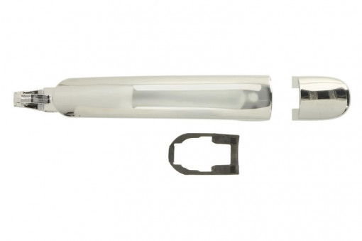Maner usa Fata/Spate Dreapta/Stanga exterior, crom potrivit SEAT ALHAMBRA, ALTEA, ALTEA XL, AROSA, CORDOBA, IBIZA III, IBIZA IV, IBIZA IV SC, IBIZA IV ST, LEON, TOLEDO II 1.0-4.0 dupa 1994