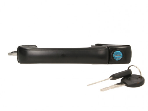 Maner usa fata stanga/dreapta exterior, cu chei cu incuietoare, negru VW GOLF 3 III, VENTO intre 1991-1999
