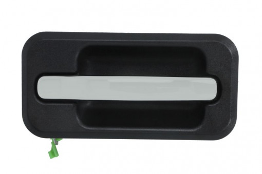 Maner usa Spate Stanga exterior, crom/negru potrivit Hummer H2 2002-2009 - Img 1