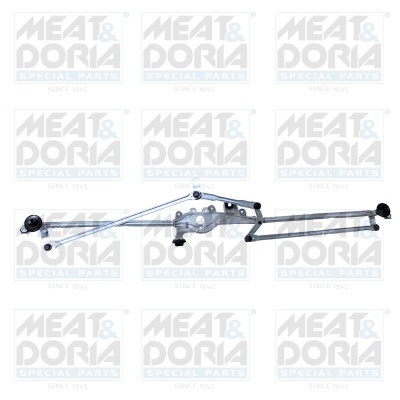 Mecanism stergator parbriz Fata (fara motoras) potrivit OPEL ASTRA J 09.09-
