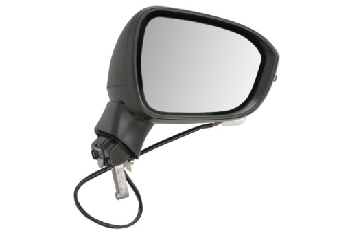 Oglinda dreapta (electric, convex, cu incalzire, asistent pentru schimbarea benzii, subacoperit, pliabil electric, cu semnalizator) potrivit NISSAN QASHQAI III J12 02.21-
