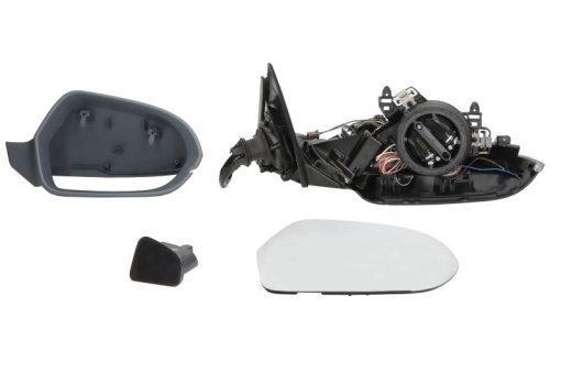 Oglinda dreapta (electric, cu memorie, asferic, cu incalzire, asistent schimbare benzi, rabatabil electric, cu semnalizator) potrivit AUDI A6 C7 11.10-02.18