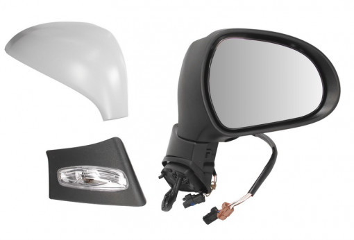 Oglinda dreapta electrica incalzita, grunduita, cu senzor temperatura PEUGEOT 207 intre 2006-2009 - Img 1
