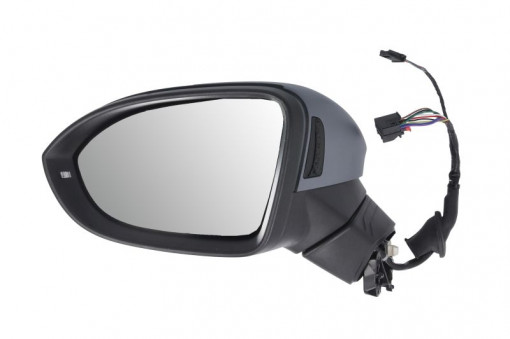 Oglinda exterioara stanga (electric, asferica, cu incalzire, asistent pentru schimbarea benzii, pliere electric, cu indicator) potrivit VW ID.3 09.19-