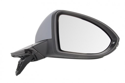 Oglinda laterala Dreapta electrica, convexa, incalzita potrivit VW GOLF ALLTRACK VII, GOLF SPORTSVAN VII, GOLF VII, TOURAN