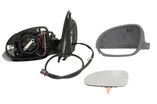 Oglinda laterala Stanga electric, asferica, incalzita potrivit VW BORA I, GOLF IV, GOLF V