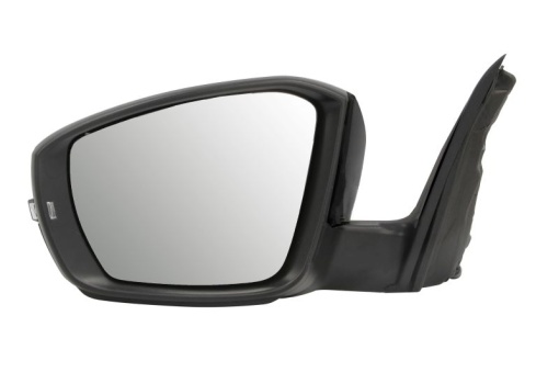 Oglinda stanga electric, convex, cu incalzire, asistent la schimbarea benzii, grund, rabatabil electric, cu semnalizator potrivit SKODA OCTAVIA III 06.16-11.19