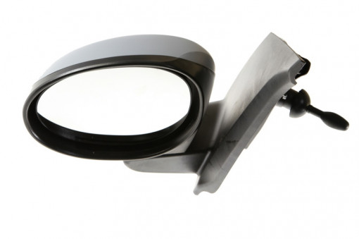 Oglinda stanga mecanica grunduita CITROEN C1; PEUGEOT 107; TOYOTA AYGO intre 2005-2012