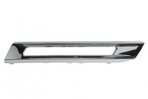 Ornament bandou bara Dreapta cu locas lumini zi, crom potrivit MERCEDES M W166 06.11-12.15 06.11-09.15