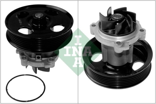Pompa apa cu garnitura potrivit ALFA ROMEO MITO; CHEVROLET AVEO; CITROEN NEMO, NEMO/MINIVAN; FIAT 500, 500 C, 500L, 500X, DOBLO, DOBLO CARGO, DOBLO/MINIVAN, FIORINO, FIORINO/MINIVAN 1.3D 06.03-