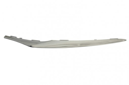 Protectie bara fata stanga plastic, crom potrivit MERCEDES CLA C117 03.16-03.19