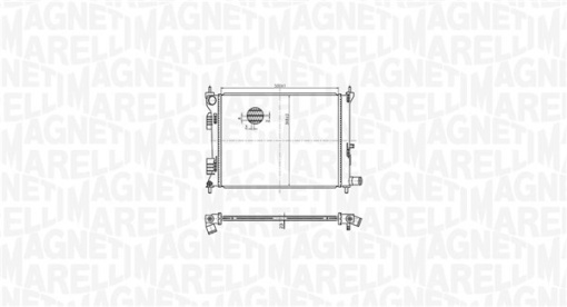 Radiator motor (Manual) potrivit HYUNDAI ACCENT IV, I20 I, VELOSTER; KIA RIO III 1.2-1.6