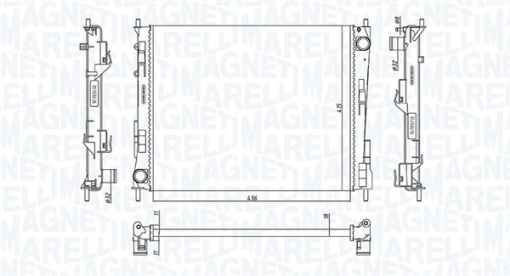 Radiator motor (Manual) potrivit RENAULT TWINGO II 1.2/1.6