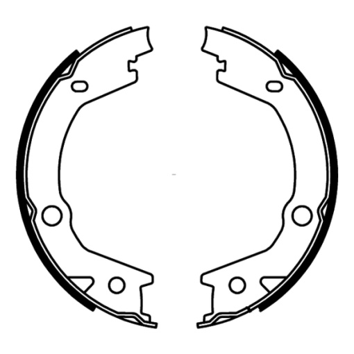 Sabot frana potrivit HYUNDAI ELANTRA IV, MATRIX, SONATA V, SONATA VI, TUCSON; KIA CADENZA II, SPORTAGE II, SPORTAGE III; SSANGYONG KYRON, RODIUS I, RODIUS II 1.5D-3.3 06.01-