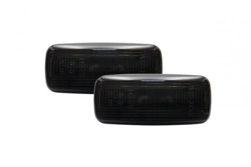 Semnalizator lampa lateral stanga/dreapta fumuriu, LED, dinamic potrivit AUDI A3, A4 B5, A6 C5, TT 1.6-4.2 1994-2006