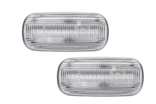 Semnalizator lampa lateral stanga/dreapta transparent, LED, dinamic potrivit AUDI A3, A4 B6, A4 B7, A6 C5, A6 C6 1.4-5.2 2000-2013 - Img 1