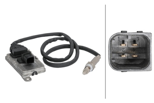 Senzor NOx (dupa convertorul catalitic) potrivit SCANIA G II, K, L, N BUS, P I, P II, R I, R II, S DC07.101-OC13.101 01.13-