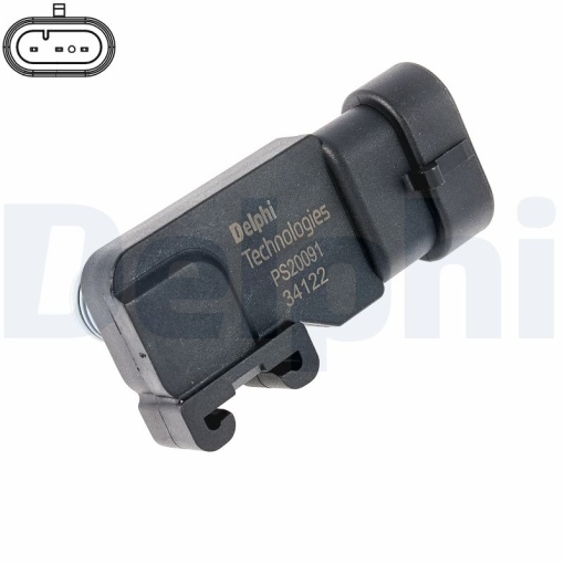 Senzor presiune galerie admisie potrivit DAEWOO LEGANZA, NUBIRA, TACUMA / REZZO; FIAT CROMA; ISUZU TROOPER III; OPEL ASTRA G, ASTRA G/KOMBI, ASTRA H, ASTRA H GTC, CORSA C 1.2-3.5 10.95-