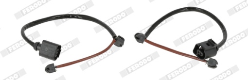 Senzor uzura placute frana Fata (cantitate pachet: 2buc) potrivit PORSCHE 718 BOXSTER, 718 CAYMAN, 911, 911 TARGA, BOXSTER, BOXSTER SPYDER, CAYMAN 2.0-4.0 05.11-