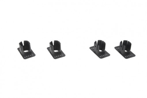 Set montare senzori parcare Spate 4 buc, plastic potrivit ABARTH GRANDE PUNTO; FIAT GRANDE PUNTO 06.05- 10.05-10.09