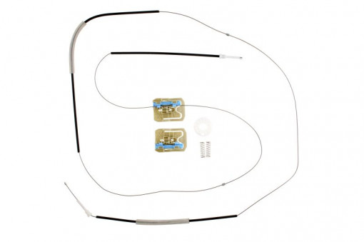 Set reparatie macara geam dreapta (set) potrivit AUDI A4 B8 11.07-12.15 - Img 1
