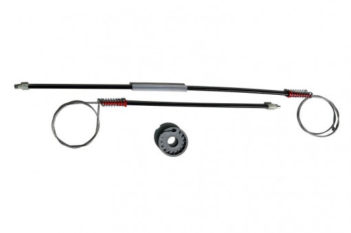 Set reparatie macara geam spate stanga/dreapta (cabluri) potrivit MITSUBISHI COLT CZC VI 05.06-07.09
