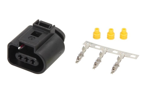 Stecher, numar pini: 3, Kit reparare, potrivit AUDI; SEAT; SKODA; VW potrivit AUDI A3, A4 B5, A6 C6; SEAT IBIZA III; SKODA OCTAVIA I, OCTAVIA II; VW GOLF IV 09.90-08.12