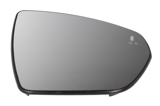 Sticla oglinda dreapta (convex, cu incalzire, asistent schimbare banda) potrivit CITROEN C5 AIRCROSS; OPEL GRANDLAND X; PEUGEOT 3008 II P84, 3008 II P84 FL, 5008 II T87, 5008 II T87 FL 05.16-