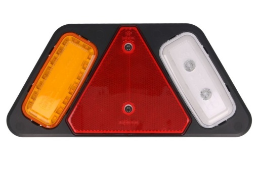Stop spate dreapta W228 (LED, 12/24V, cu intermitent, cu lumina de ceata, cu lumina stop, lumini parcare, reflector, lungimea cablu : 2m)