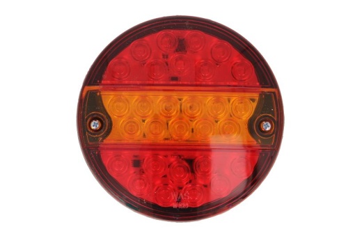 Stop spate stanga/dreapta W19D (LED, 12/24V, cu intermitent, cu stop, lumina de parcare, fara proiector, lungime cablu: 0,2m, surub, numar conexiuni: 4, conector: WAS 5)
