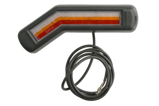 Stop spate stanga (LED, 12/24V, cu intermitent, lumina de marșarier, cu stop, lumina de parcare, fara proiector, indicator dinamic, lungime cablu: 0,2m, 269x109/62x47,7mm)
