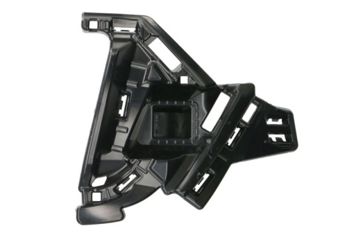 Suport grila radiator stanga plastic, negru potrivit SKODA OCTAVIA IV 11.19-