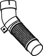 Teava esapament (lungime:476,5mm) potrivit MERCEDES AXOR, AXOR 2 OM457.918-OM457.981 01.02-