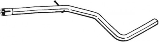 Teava esapament Mijloc potrivit FIAT BRAVO II, STILO 1.9D 10.01-12.14 - Img 1