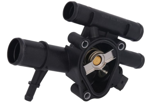Termostat lichid racire (83°C, cu carcasa) potrivit NISSAN INTERSTAR, PRIMASTAR, PRIMERA; RENAULT MASTER II, TRAFIC II 1.9D 03.01-